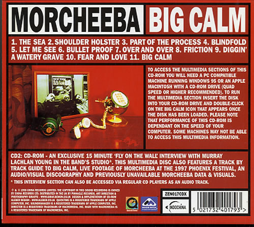 Big Calm [LP] by Morcheeba (Vinyl, Nov-2003, 2 Discs, China